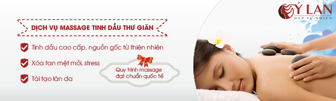 Massage tinh dầu thư giãn